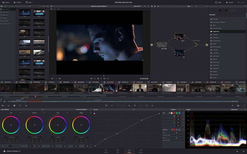 how to use davinci resolve 12.5 for color grading