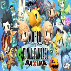 World of Final Fantasy Maxima Logo